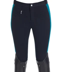 Equilibre Pantalon d'équitation à fond intégral enfant Nora azur Outlet