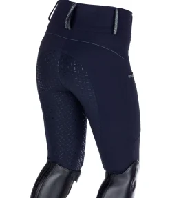 Equilibre Pantalon d'équitation à fond intégral grip enfant Amira bleu minuit Discount