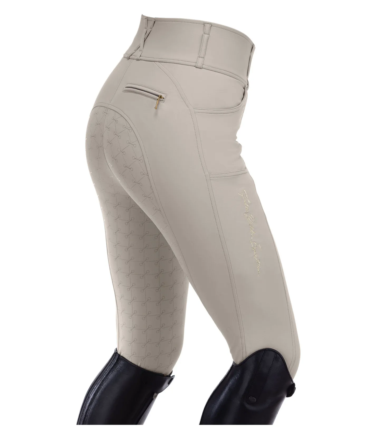Felix Bühler Pantalon d'équitation à fond intégral grip Femke champagne Online
