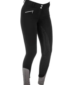 Equilibre Pantalon d'équitation à fond intégral grip Basic noir