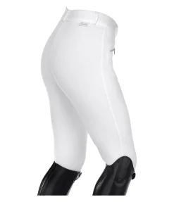 Equilibre Pantalon d'équitation à fond intégral grip Basic blanc Discount