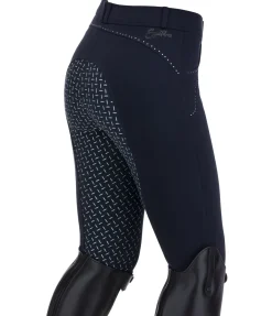Equilibre Pantalon d'équitation à fond intégral grip enfant Caria bleu minuit Best