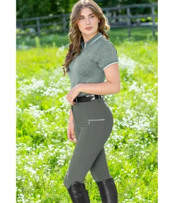Felix Bühler Pantalon d'équitation à fond intégral grip Life Cycle forêt Discount
