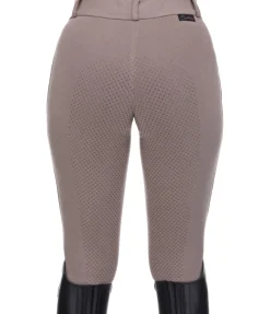 Equilibre Pantalon d'équitation à fond intégral grip Basic noisette Sale