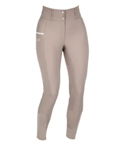 Equilibre Pantalon d'équitation à fond intégral grip Tamina taupe Sale
