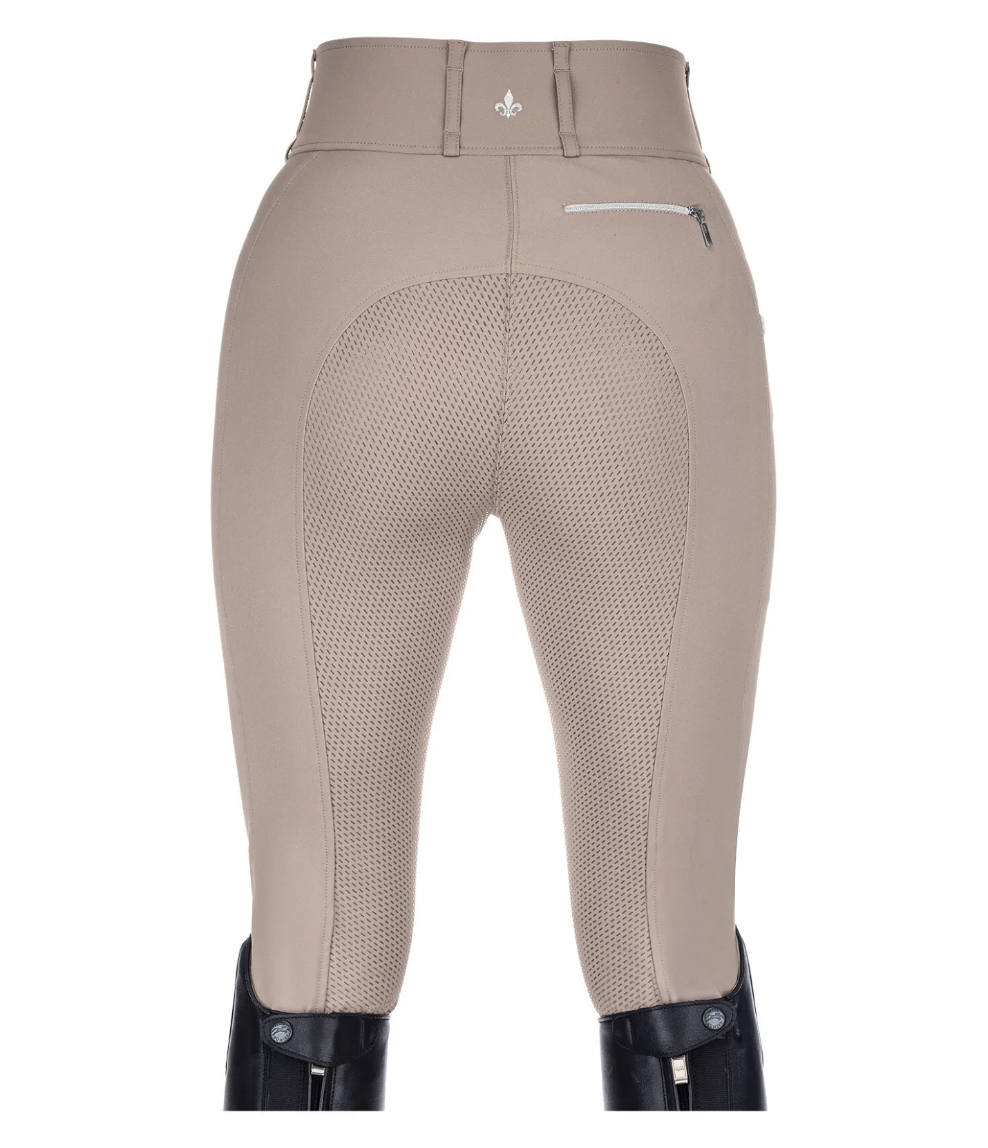 Equilibre Pantalon d'équitation à fond intégral grip Tamina taupe Sale