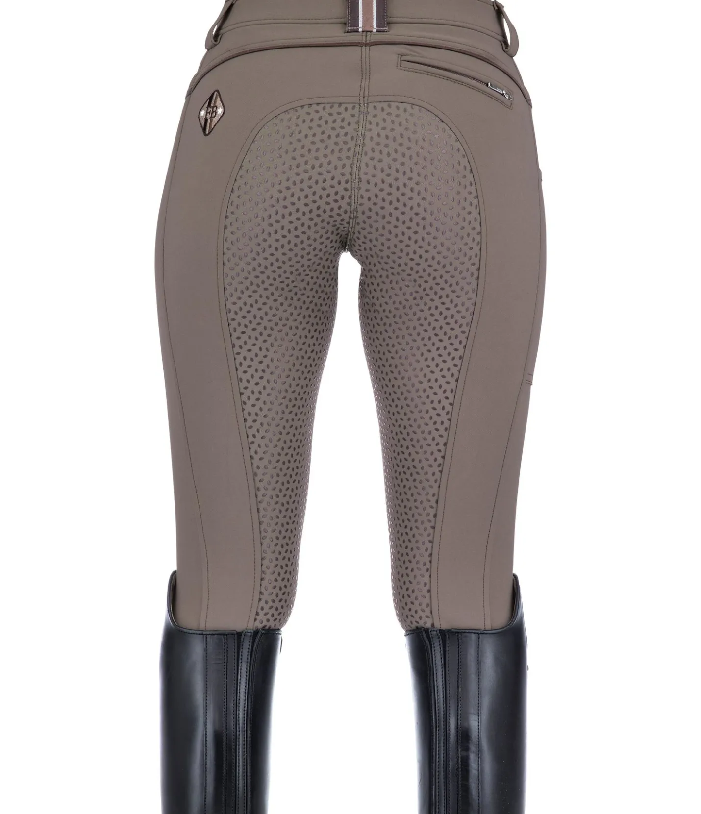 Felix Bühler Pantalon d'équitation à fond intégral Grip Danielle noisette Sale
