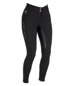 Felix Bühler Pantalon d'équitation à fond intégral grip Life Cycle noir Outlet
