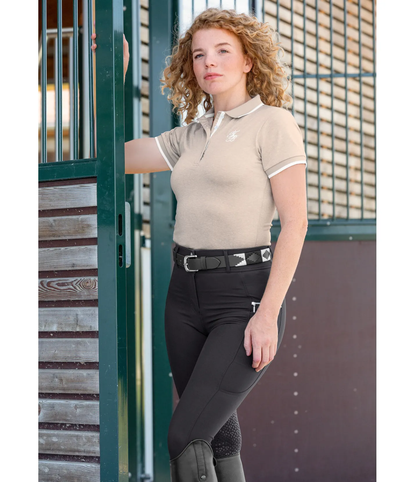 Felix Bühler Pantalon d'équitation à fond intégral grip Life Cycle noir Outlet
