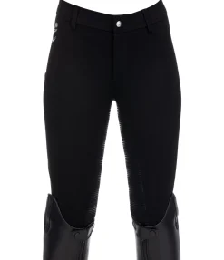 Equilibre Pantalon d'équitation à fond intégral Grip enfant Beja noir Discount