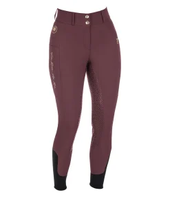 Felix Bühler Pantalon d'équitation à fond intégral grip Life Cycle acajou New