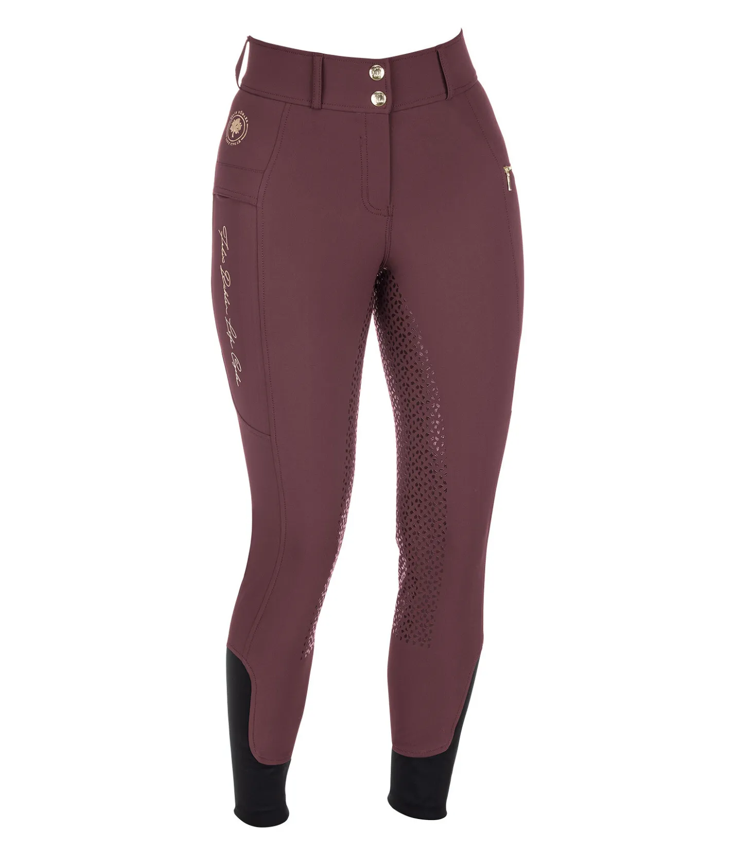 Felix Bühler Pantalon d'équitation à fond intégral grip Life Cycle acajou New