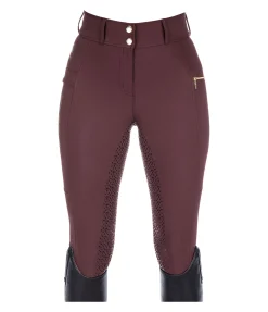 Felix Bühler Pantalon d'équitation à fond intégral grip Life Cycle acajou New