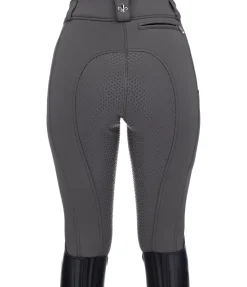 Equilibre Pantalon d'équitation à fond intégral thermique grip Enny carbone Outlet