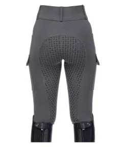 Equilibre Pantalon d'équitation cargo à fond intégral Carla carbone New