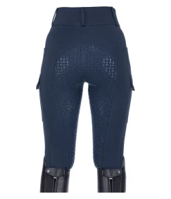 Equilibre Pantalon d'équitation cargo à fond intégral Carla navy New