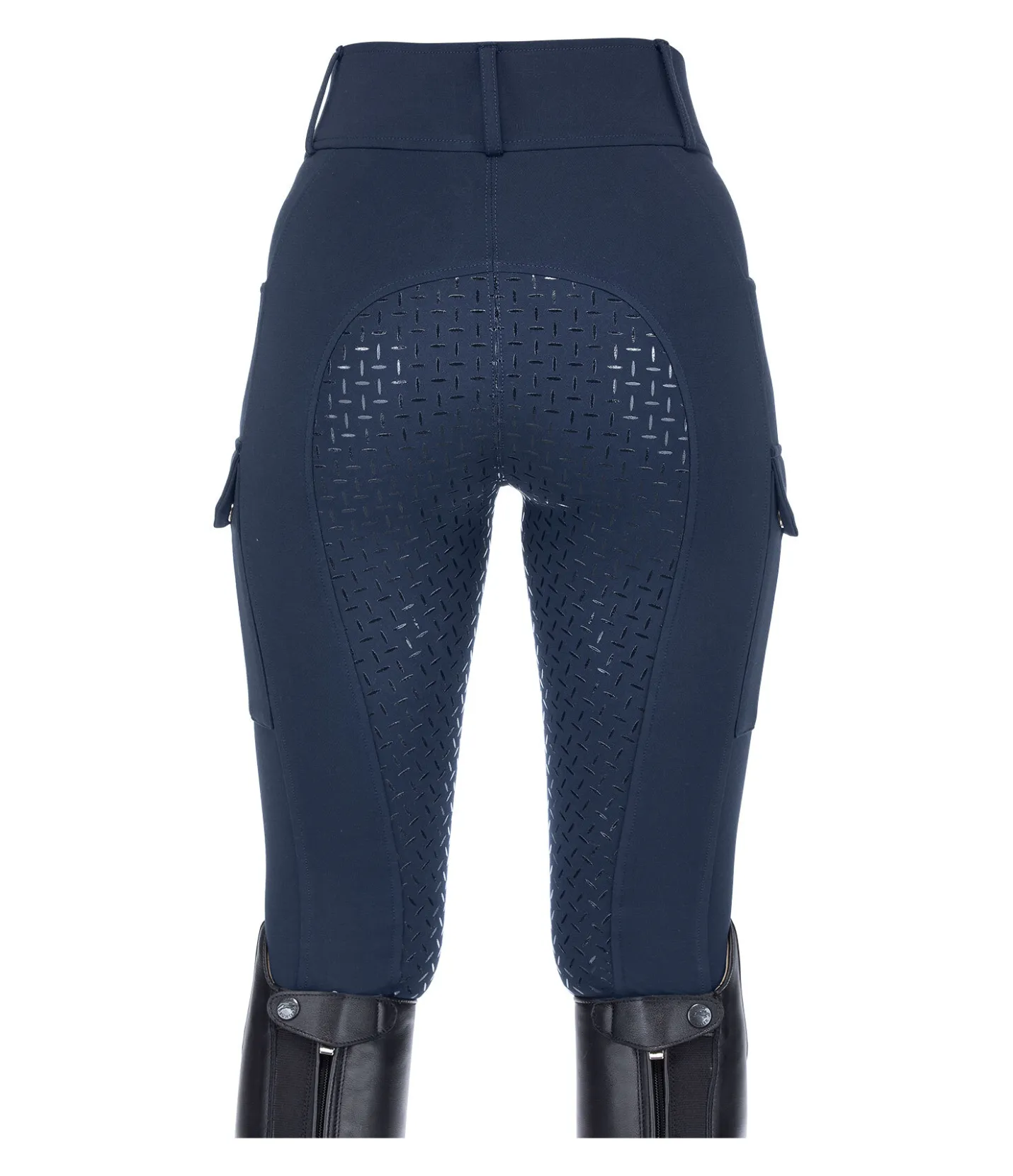 Equilibre Pantalon d'équitation cargo à fond intégral Carla navy New
