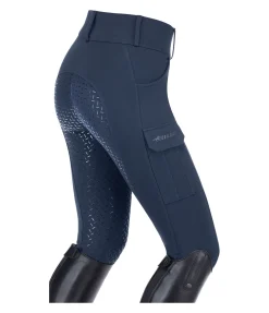 Equilibre Pantalon d'équitation cargo à fond intégral Carla navy New