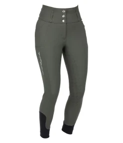 Felix Bühler Pantalon d'équitation confort taille haute à fond intégral grip Tabea forêt New