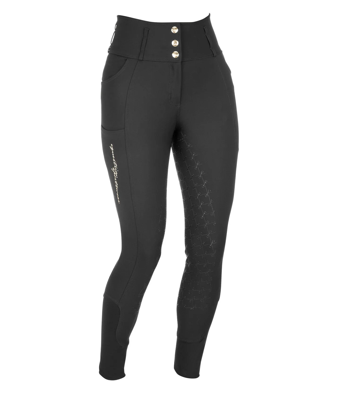 Felix Bühler Pantalon d'équitation confort taille haute à fond intégral grip Tabea noir Best