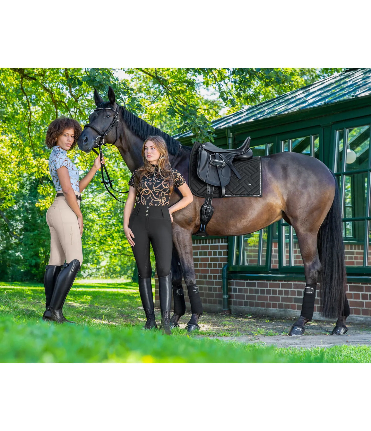 Felix Bühler Pantalon d'équitation confort taille haute à fond intégral grip Tabea noir Best
