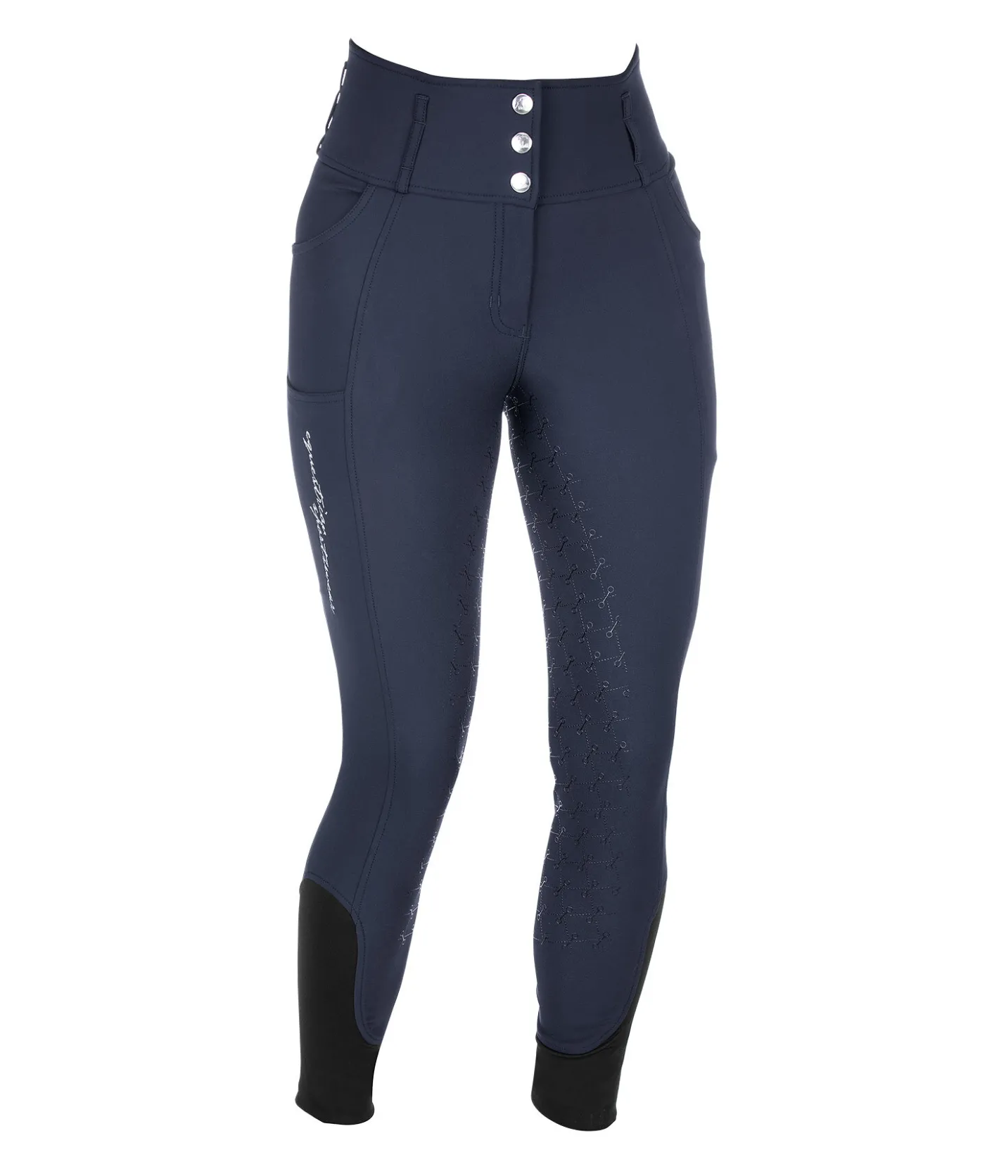 Felix Bühler Pantalon d'équitation confort taille haute à fond intégral grip Tabea navy Outlet