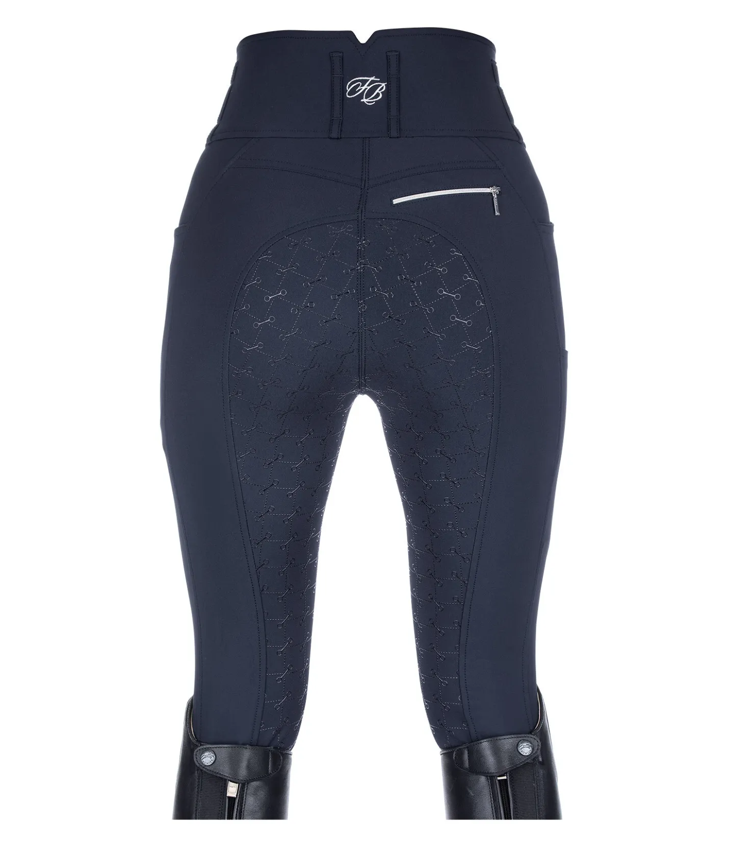 Felix Bühler Pantalon d'équitation confort taille haute à fond intégral grip Tabea navy Outlet