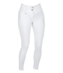 Felix Bühler Pantalon d'équitation d'été hybride à fond intégral grip Samira-Mesh blanc Outlet
