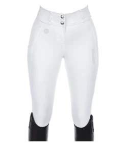 Felix Bühler Pantalon d'équitation d'été hybride à fond intégral grip Samira-Mesh blanc Outlet