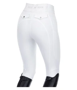 Felix Bühler Pantalon d'équitation d'été hybride à fond intégral grip Samira-Mesh blanc Outlet