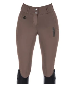 Felix Bühler Pantalon d'équitation d'été hybride à fond intégral grip Samira-Mesh cannelle Hot