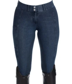 Felix Bühler Pantalon d'équitation en jean à fond intégral grip Estelle denim Online