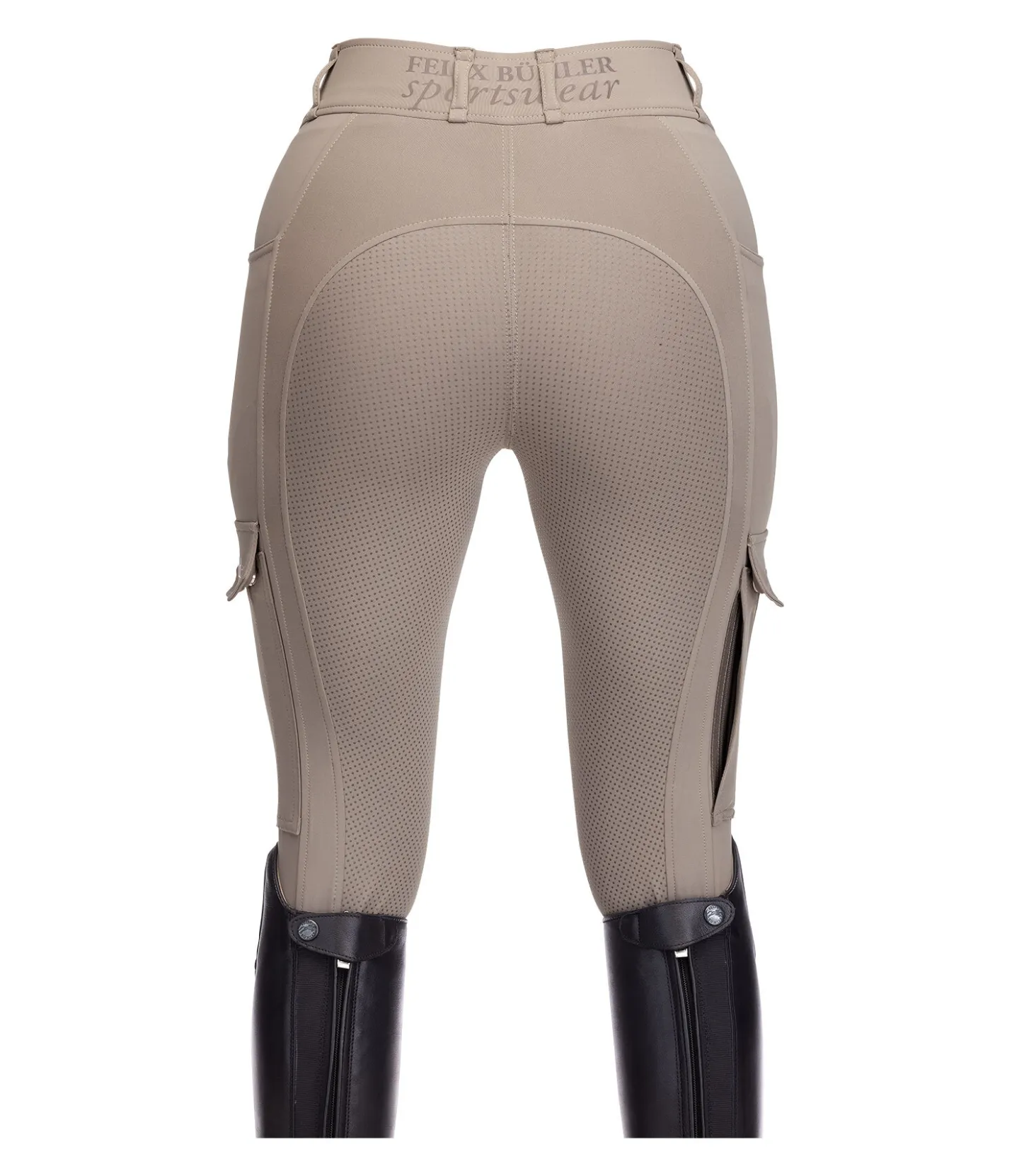 Felix Bühler Pantalon d'équitation hybride Grip Melina taupe Clearance