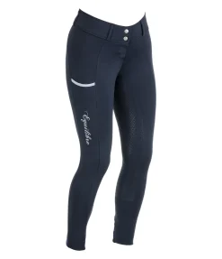 Equilibre Pantalon d'équitation hybride à fond intégral grip Functional-Basic navy Online
