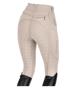 Felix Bühler Pantalon d'équitation hybride à fond intégral Kathleen champagne New