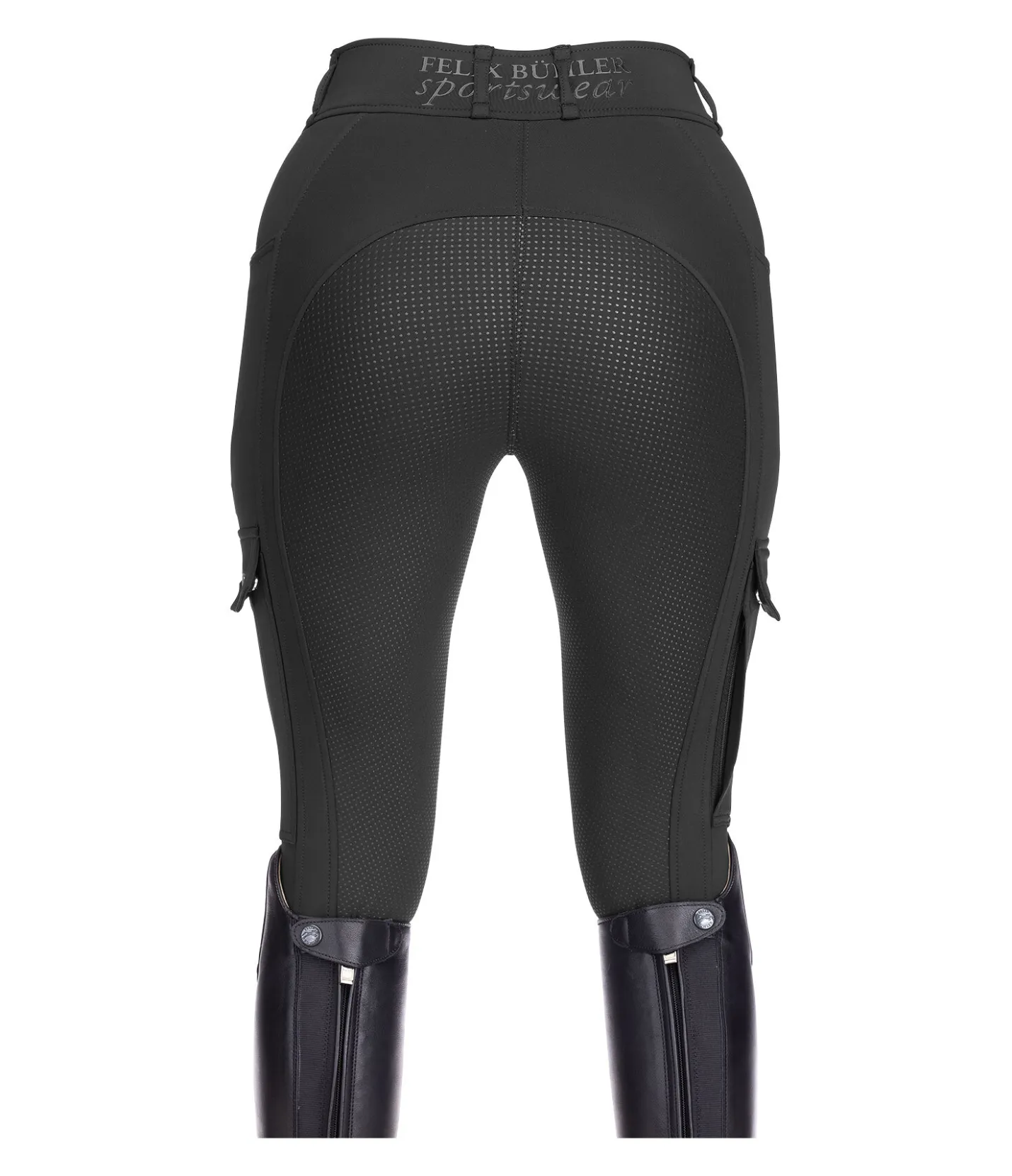 Felix Bühler Pantalon d'équitation hybride Grip Melina noir New