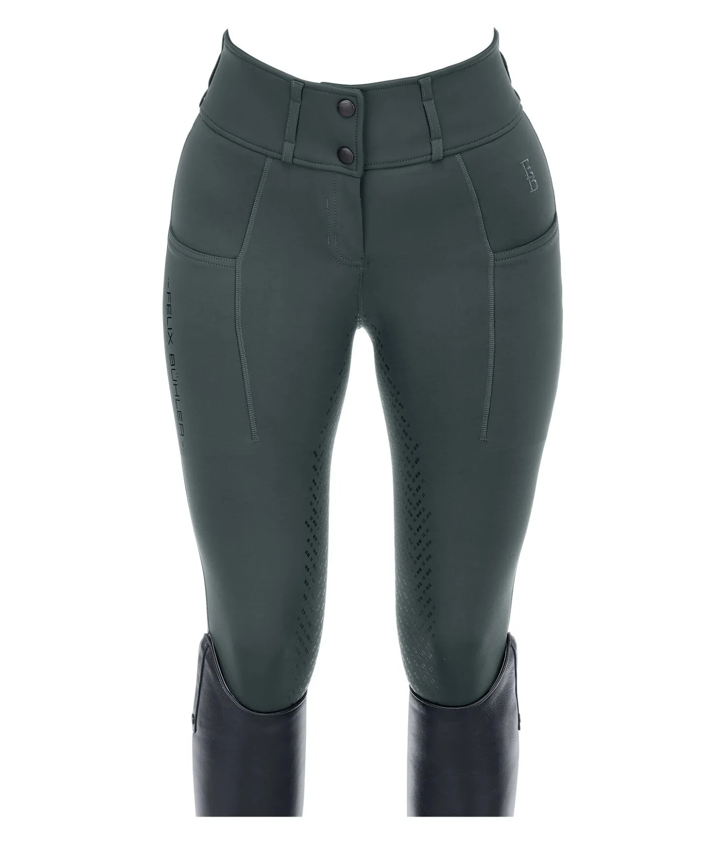 Felix Bühler Pantalon d'équitation hybride avec grip Leonie thé vert Clearance