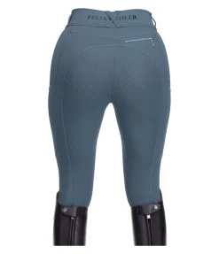 Felix Bühler Pantalon d'équitation hybride en mesh grip Aimee bleu dauphin New
