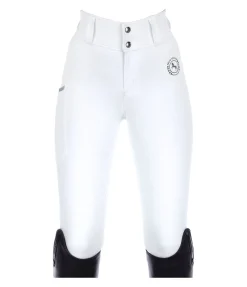 Felix Bühler Pantalon d'équitation hybride à fond intégral grip enfant Jola blanc New