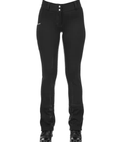 Equilibre Pantalon d'équitation jodhpur thermique à fond intégral grip Nanette noir Best