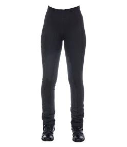 Equilibre Pantalon d'équitation jodhpur à fond intégral grip enfant Lucia denim foncé Discount