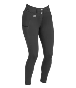 Felix Bühler Pantalon d'équitation mesh hybride à basanes grip Romy noir