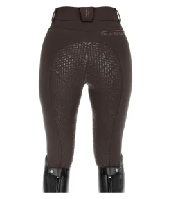 Felix Bühler Pantalon d'équitation softshell avec grip Cosima chocolat noir Outlet