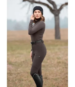 Felix Bühler Pantalon d'équitation softshell avec grip Cosima chocolat noir Outlet