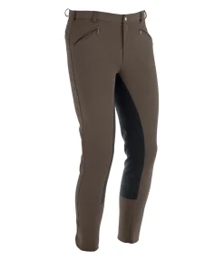 Equilibre Pantalon d'équitation Super-Stretch homme Leon brun Sale