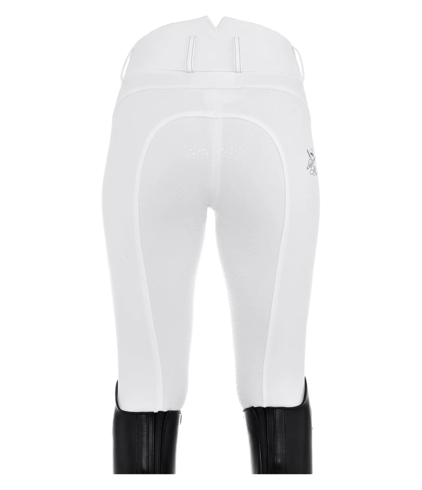Felix Bühler Pantalon d'équitation taille haute à fond intégral Grip Catherine blanc Hot