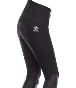 Felix Bühler Pantalon d'équitation taille haute à fond intégral Grip Catherine noir Hot