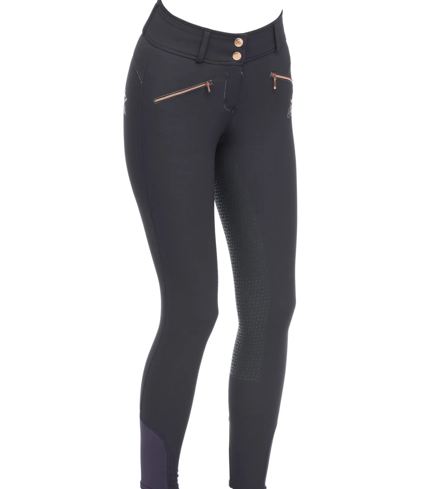 Felix Bühler Pantalon d'équitation taille haute à fond intégral Grip Catherine navy Outlet