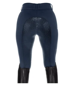 Equilibre Pantalon d'équitation thermique hybride à fond intégral Grip Marleen navy Sale