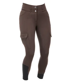 Felix Bühler Pantalon d'équitation thermique hybride à fond intégral grip Madeleine chocolat noir Sale